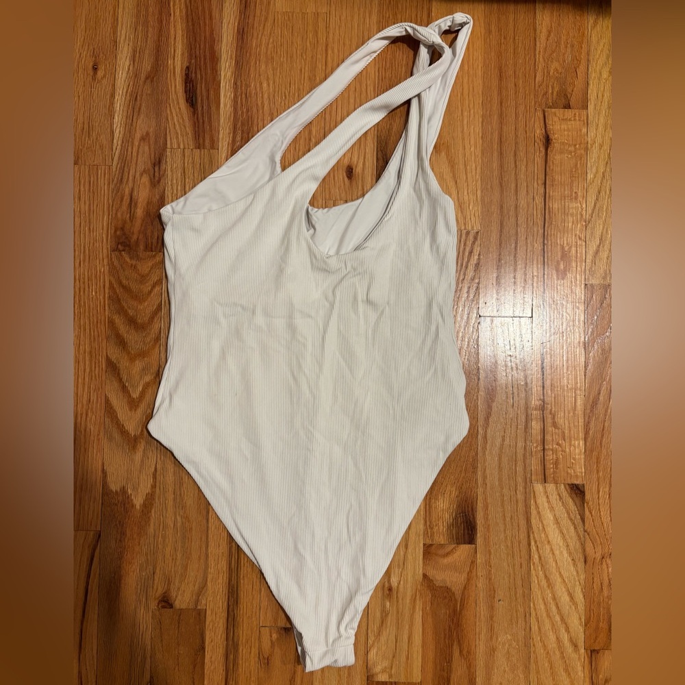 White One Piece Swimsuit - Picture 2 of 4